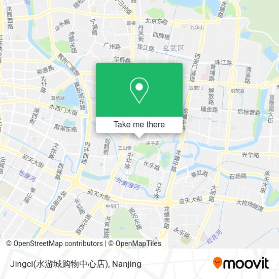 Jingcl(水游城购物中心店) map