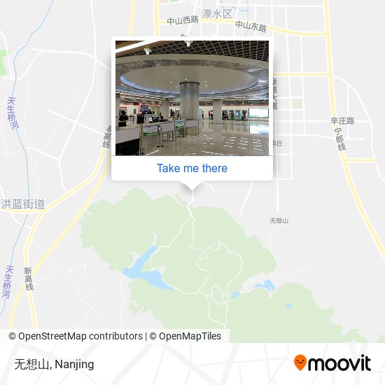 无想山 map