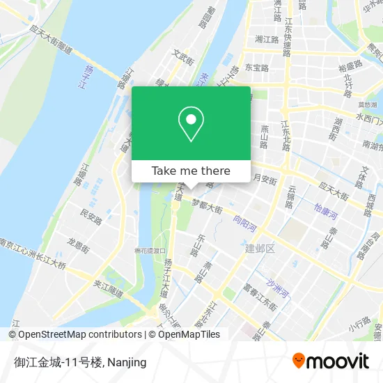 御江金城-11号楼 map