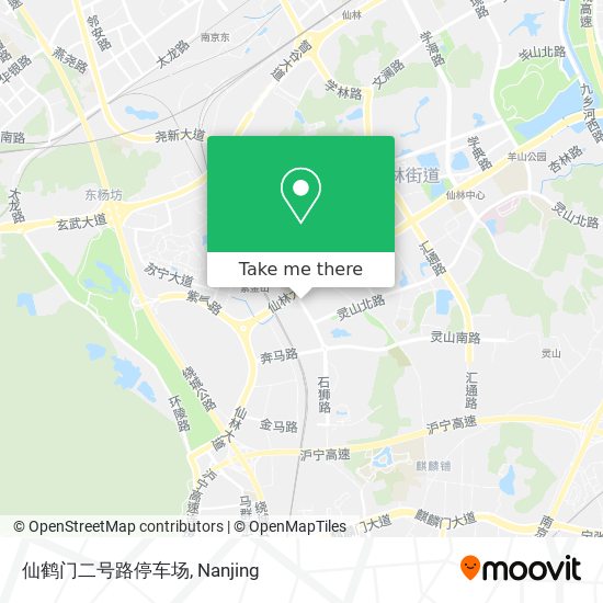 仙鹤门二号路停车场 map