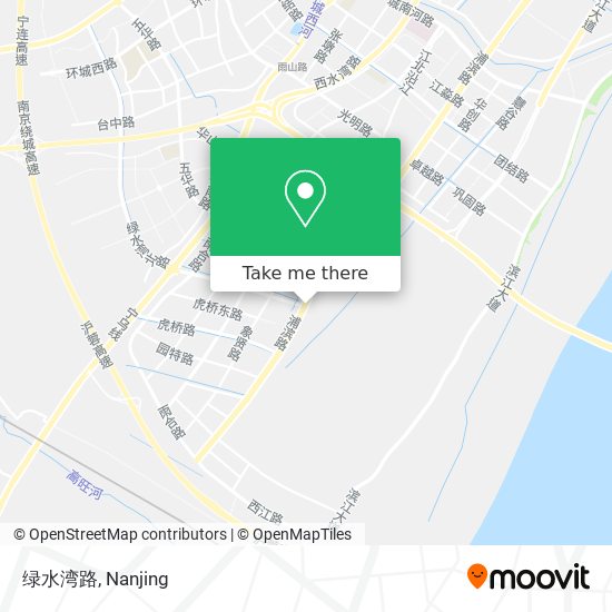 绿水湾路 map