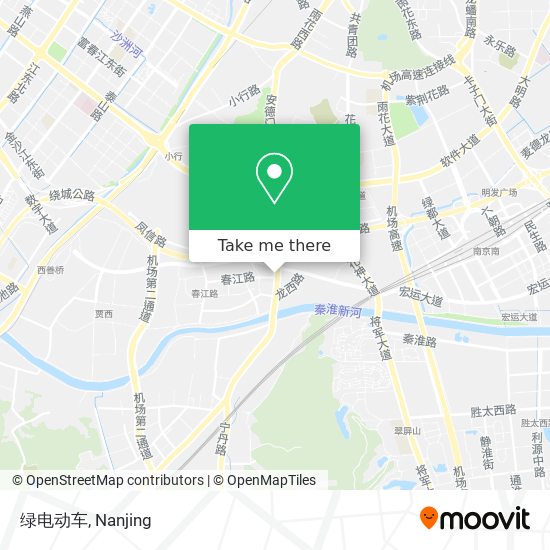绿电动车 map