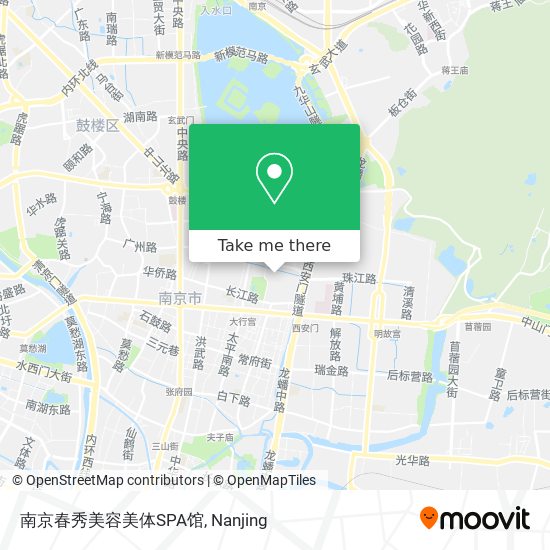 南京春秀美容美体SPA馆 map