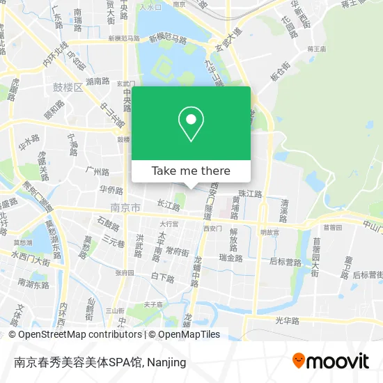 南京春秀美容美体SPA馆 map