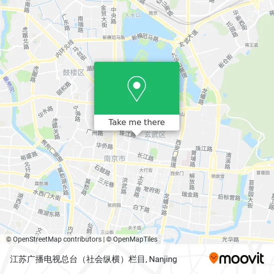 江苏广播电视总台（社会纵横）栏目 map