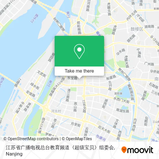 江苏省广播电视总台教育频道《超级宝贝》组委会 map