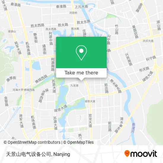 天景山电气设备公司 map