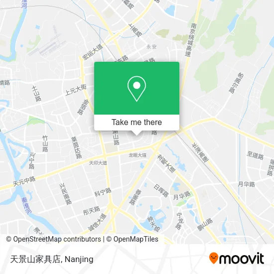 天景山家具店 map