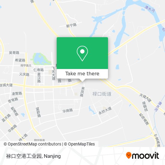 禄口空港工业园 map