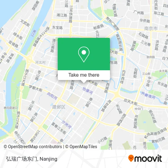 弘瑞广场东门 map