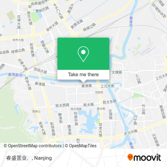睿盛置业。 map
