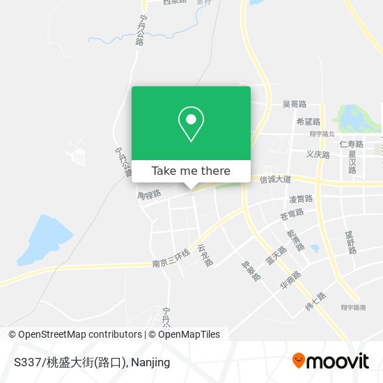 S337/桃盛大街(路口) map