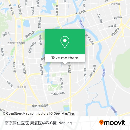 南京同仁医院-康复医学科C幢 map