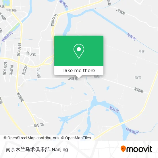 南京木兰马术俱乐部 map