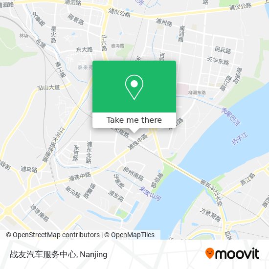 战友汽车服务中心 map