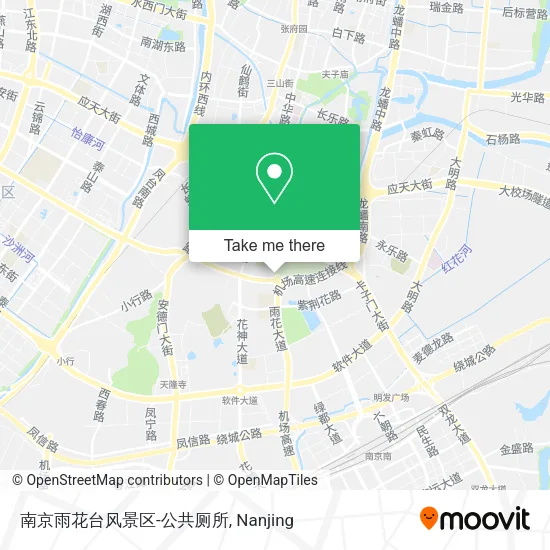 南京雨花台风景区-公共厕所 map