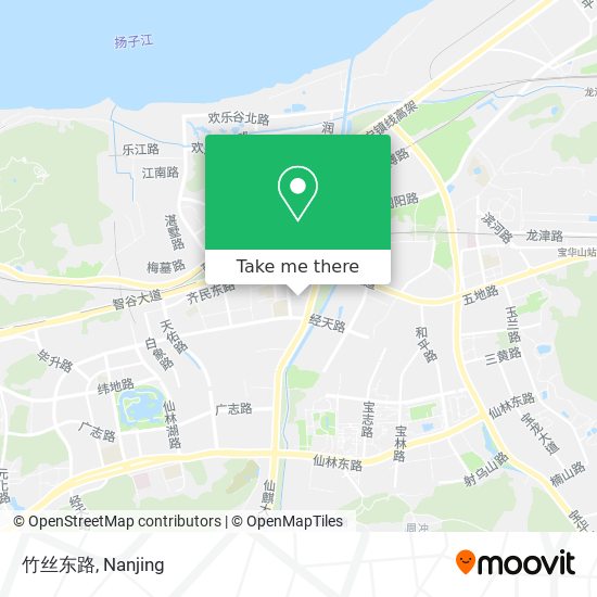 竹丝东路 map