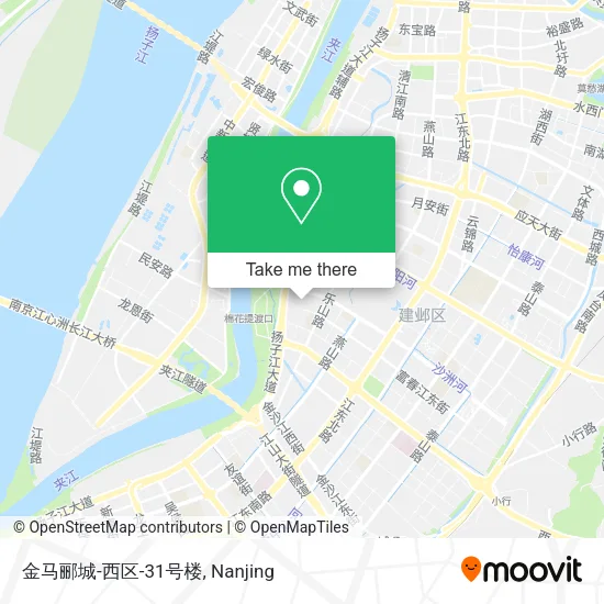 金马郦城-西区-31号楼 map
