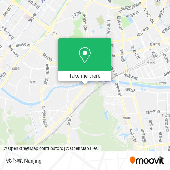 铁心桥 map