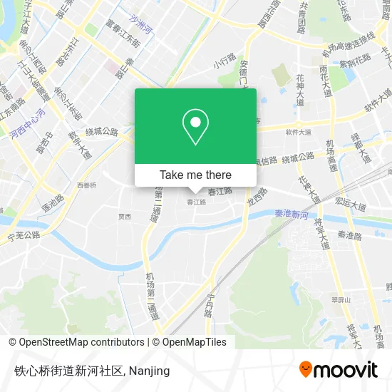 铁心桥街道新河社区 map