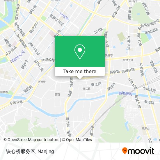 铁心桥服务区 map