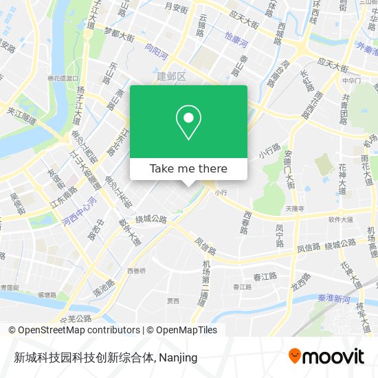 新城科技园科技创新综合体 map