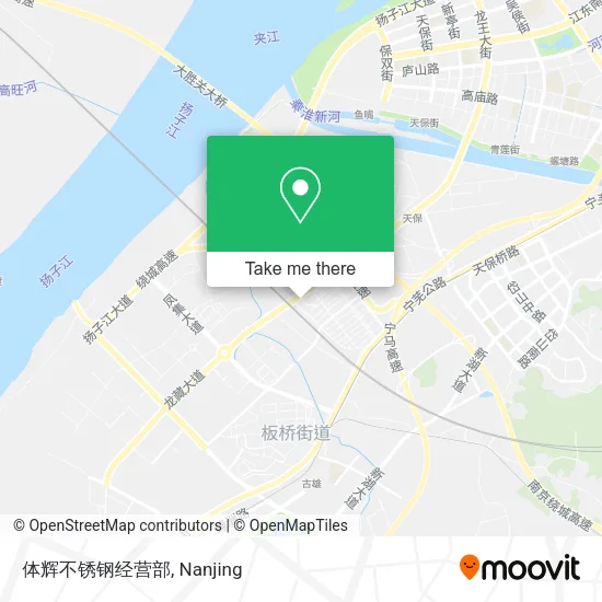 体辉不锈钢经营部 map