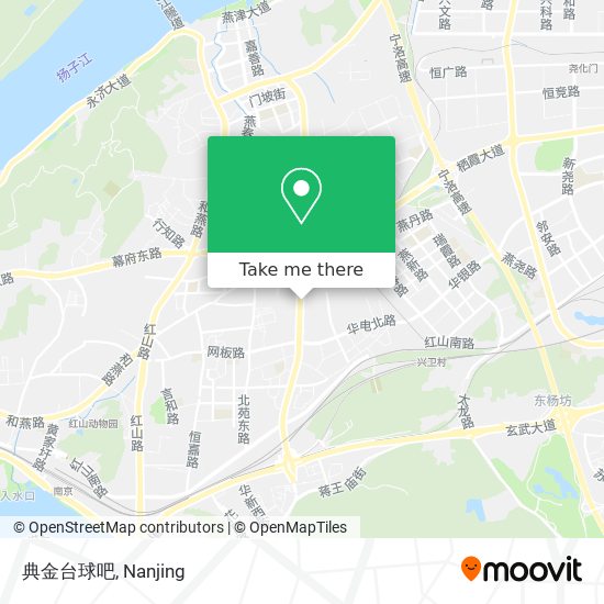 典金台球吧 map
