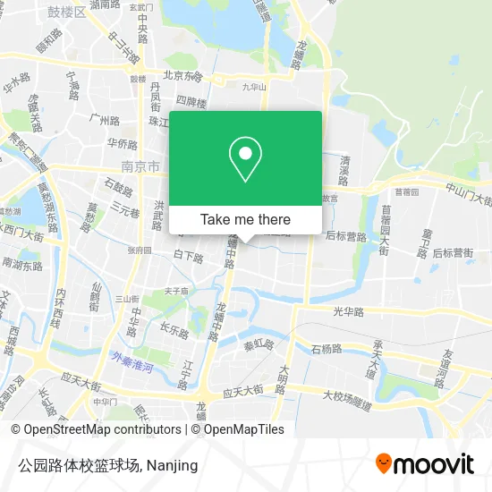 公园路体校篮球场 map