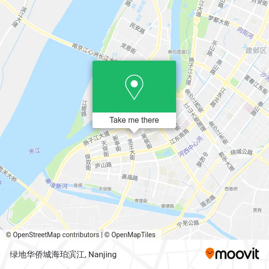 绿地华侨城海珀滨江 map