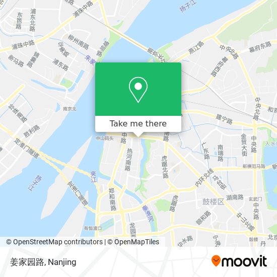 姜家园路 map