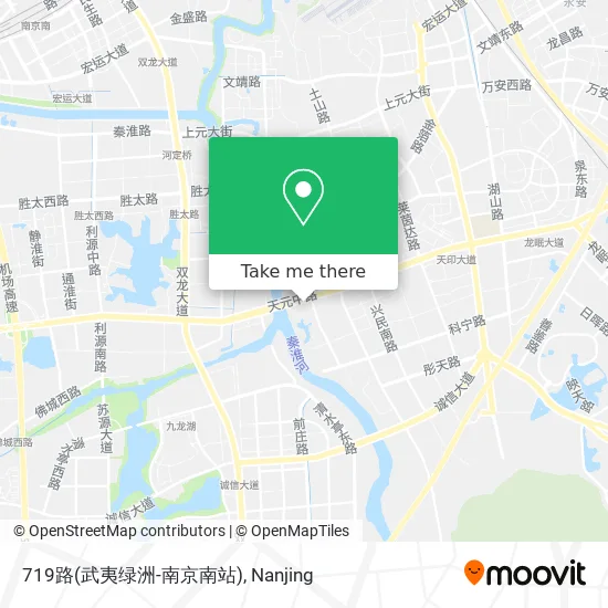719路(武夷绿洲-南京南站) map