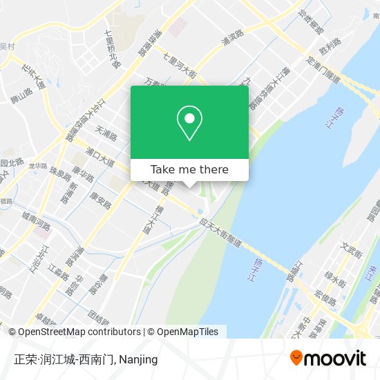 正荣·润江城-西南门 map