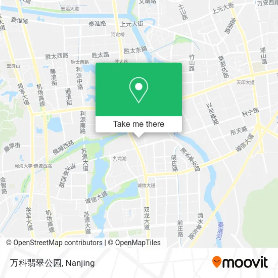 万科翡翠公园 map