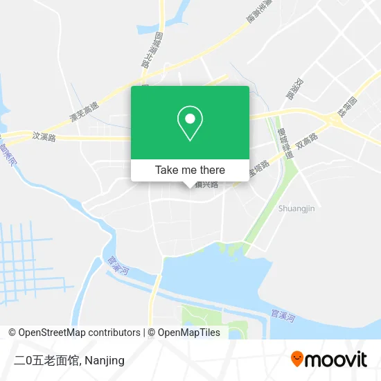 二0五老面馆 map