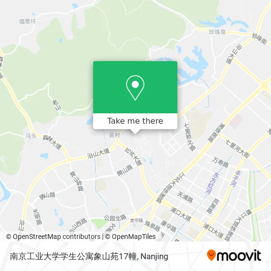 南京工业大学学生公寓象山苑17幢 map
