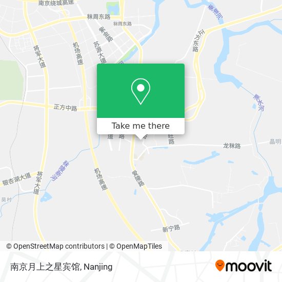 南京月上之星宾馆 map