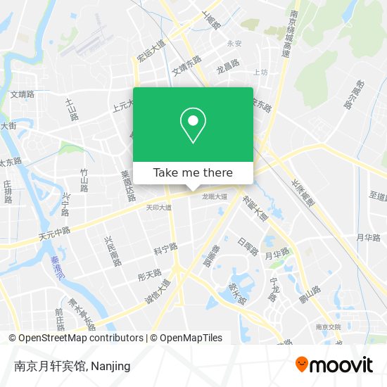 南京月轩宾馆 map