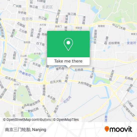 南京三门轮胎 map