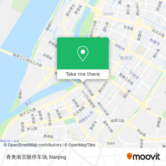 青奥南京眼停车场 map