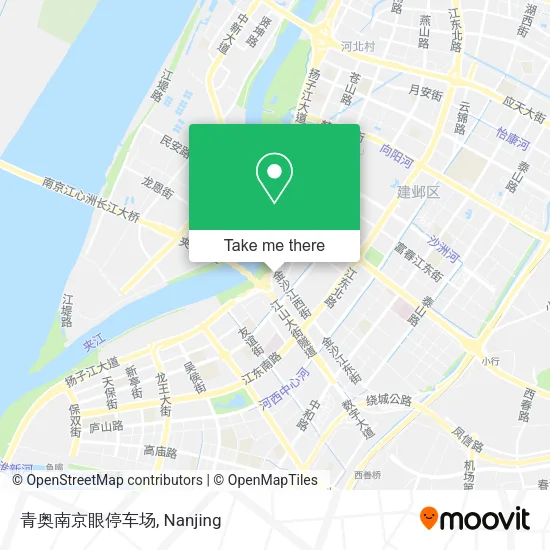 青奥南京眼停车场 map
