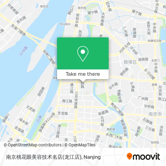 南京桃花眼美容技术名店(龙江店) map