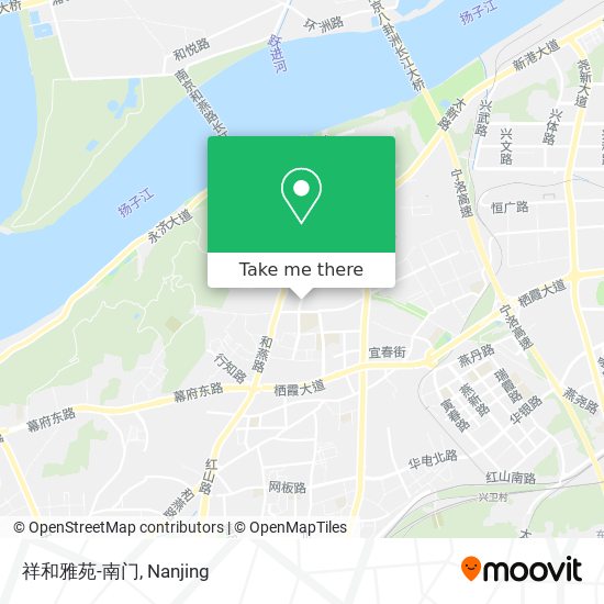 祥和雅苑-南门 map