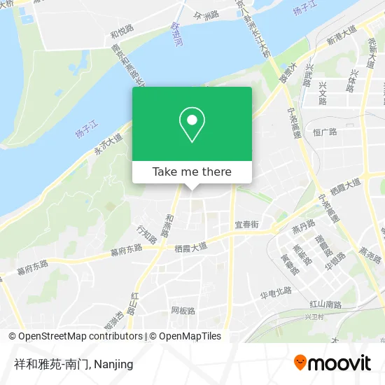 祥和雅苑-南门 map