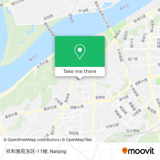 祥和雅苑东区-11幢 map