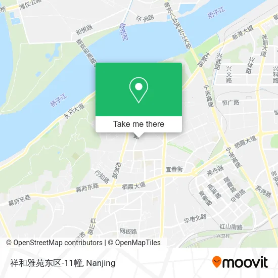 祥和雅苑东区-11幢 map