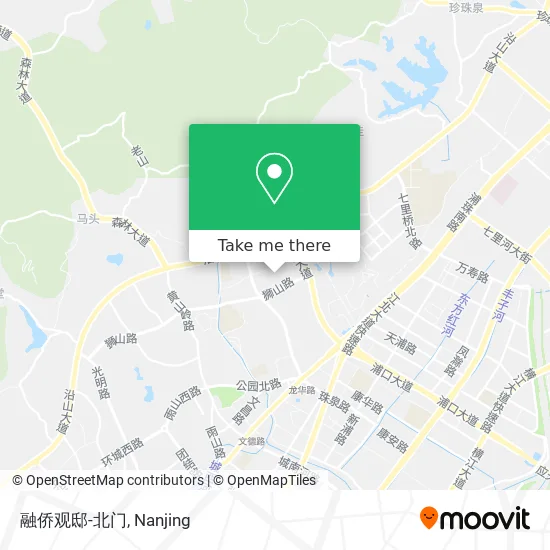 融侨观邸-北门 map