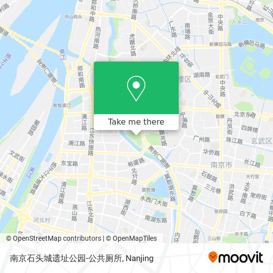 南京石头城遗址公园-公共厕所 map