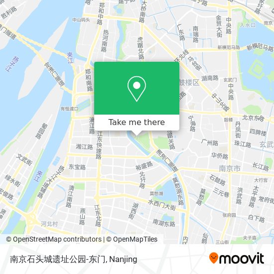 南京石头城遗址公园-东门 map