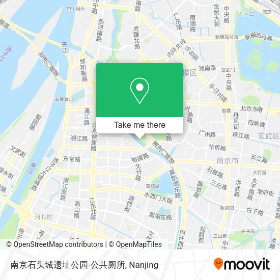 南京石头城遗址公园-公共厕所 map